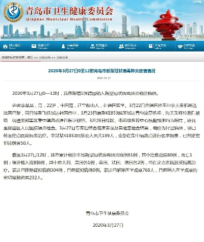 青岛疫情最新消息封城/青岛疫情分布最新消息 青岛疫情最新消息封城/青岛疫情分布最新消息