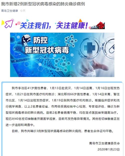 青岛新型冠状病毒/青岛新型冠状病毒感染者 青岛新型冠状病毒/青岛新型冠状病毒感染者