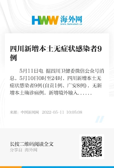 【四川昨日新增本土无症状9例/四川昨日新增一例】 【四川昨日新增本土无症状9例/四川昨日新增一例】