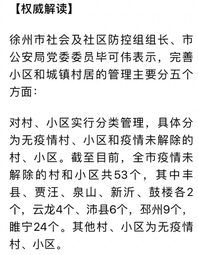 徐州疫情最新消息今天:徐州疫情最新情况8例 徐州疫情最新消息今天:徐州疫情最新情况8例