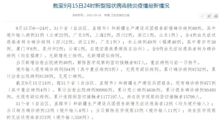 【31省新增本土确诊49例,31省区市新增49例本土确诊】