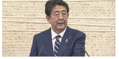 安倍晋三宣布日本进入紧急状态/日本首相安倍晋三于今天抵达北京,开始他为期3天的访