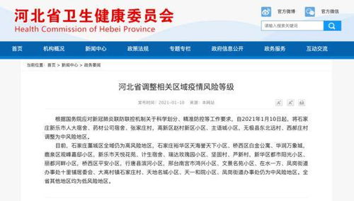 【河北省疫情最新消息,河北省疫情最新情况数据】 【河北省疫情最新消息,河北省疫情最新情况数据】