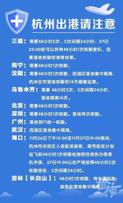 杭州最新出入政策/杭州最新出行政策