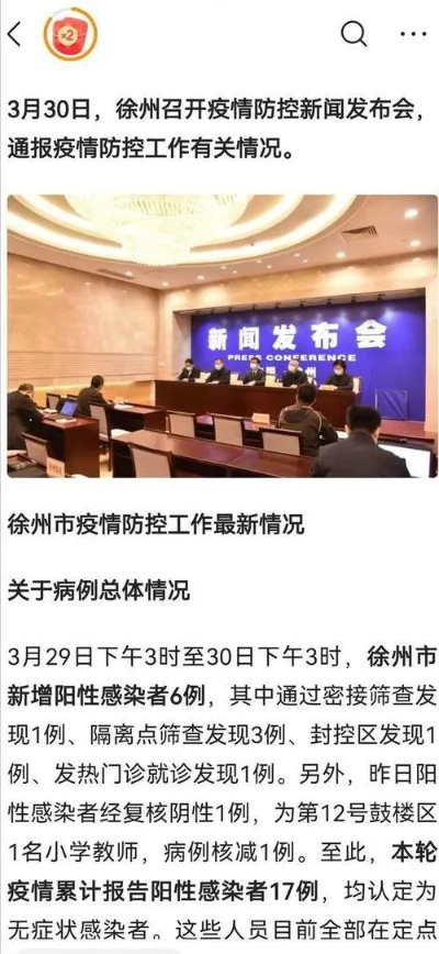 徐州疫情最新情况:徐州疫情最新动态 徐州疫情最新情况:徐州疫情最新动态
