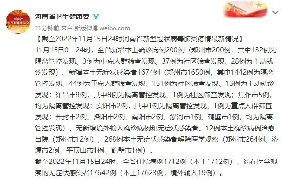 河南新增68例本土/河南新增46例本土确诊