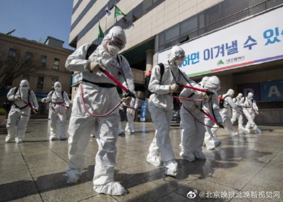 【韩国出现首例孕妇确诊,韩国确诊突破6000人】