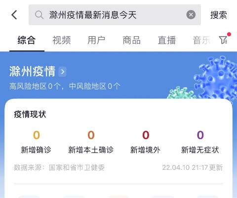 安徽滁州疫情最新消息（安徽滁州新冠肺炎疫情）