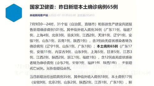31省区市新增本土确诊26例在7省市/31省区市 新增本土确诊24例