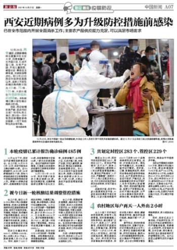 【西安1号病例讲感染疑点:防护服划破,西安有一例冠状病毒】