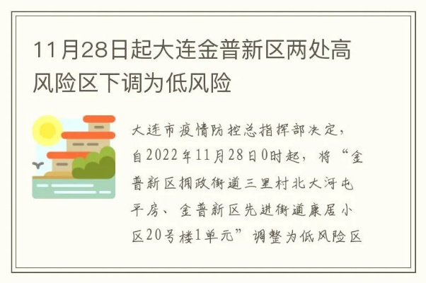 大连下调低风险地区:大连下调风险等级 大连下调低风险地区:大连下调风险等级