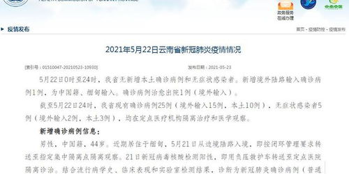 【云南新增本土确诊病例5例/云南新增本土确诊病例5例详情】 【云南新增本土确诊病例5例/云南新增本土确诊病例5例详情】
