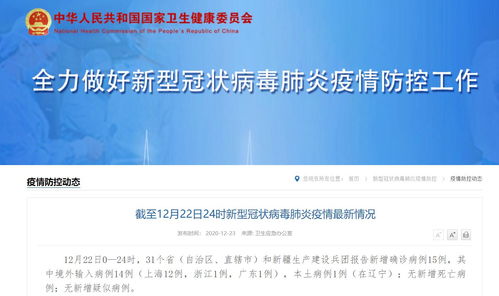【31省新增15例确诊本土1例在辽宁/31省新增确诊21例本土6例在辽宁】