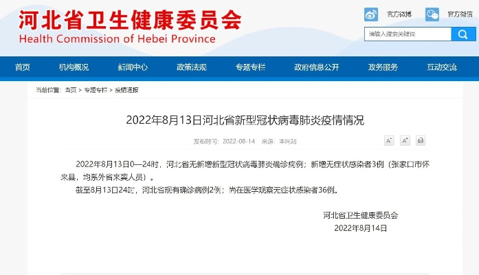 张家口新型肺炎(张家口新型肺炎最新情况) 张家口新型肺炎(张家口新型肺炎最新情况)