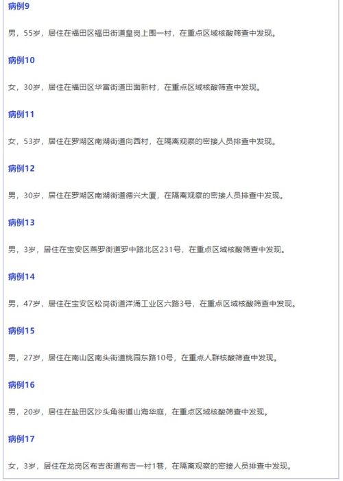 【深圳昨日新增21例本土病例/深圳新增1例本土病例轨迹】