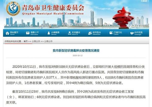青岛黄岛区共发现5例确诊/青岛黄岛发现新冠病毒了吗