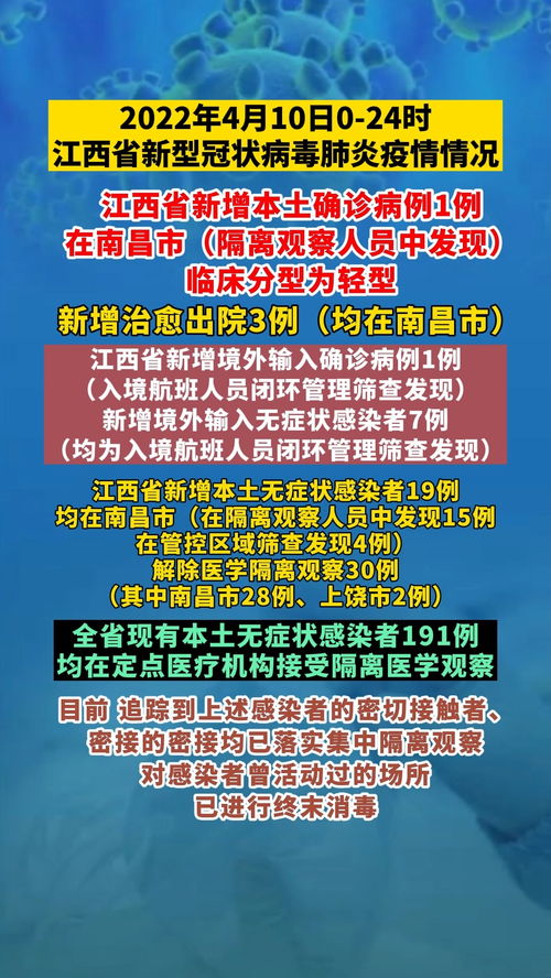 江西新增1例本土无症状/江西新增一例无症状感染者情况 江西新增1例本土无症状/江西新增一例无症状感染者情况