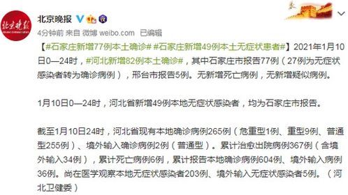 河北新增49例本地无症状感染者(河北新增无症状39例) 河北新增49例本地无症状感染者(河北新增无症状39例)