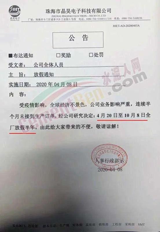2020最新停工通知（20202021停工令）