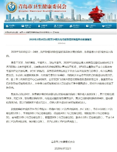 青岛公布1例确诊病例轨迹:青岛公布1例确诊病例轨迹查询 青岛公布1例确诊病例轨迹:青岛公布1例确诊病例轨迹查询