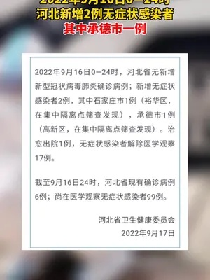 承德疫情最新消息(承德疫情情况7例疫情新闻) 承德疫情最新消息(承德疫情情况7例疫情新闻)
